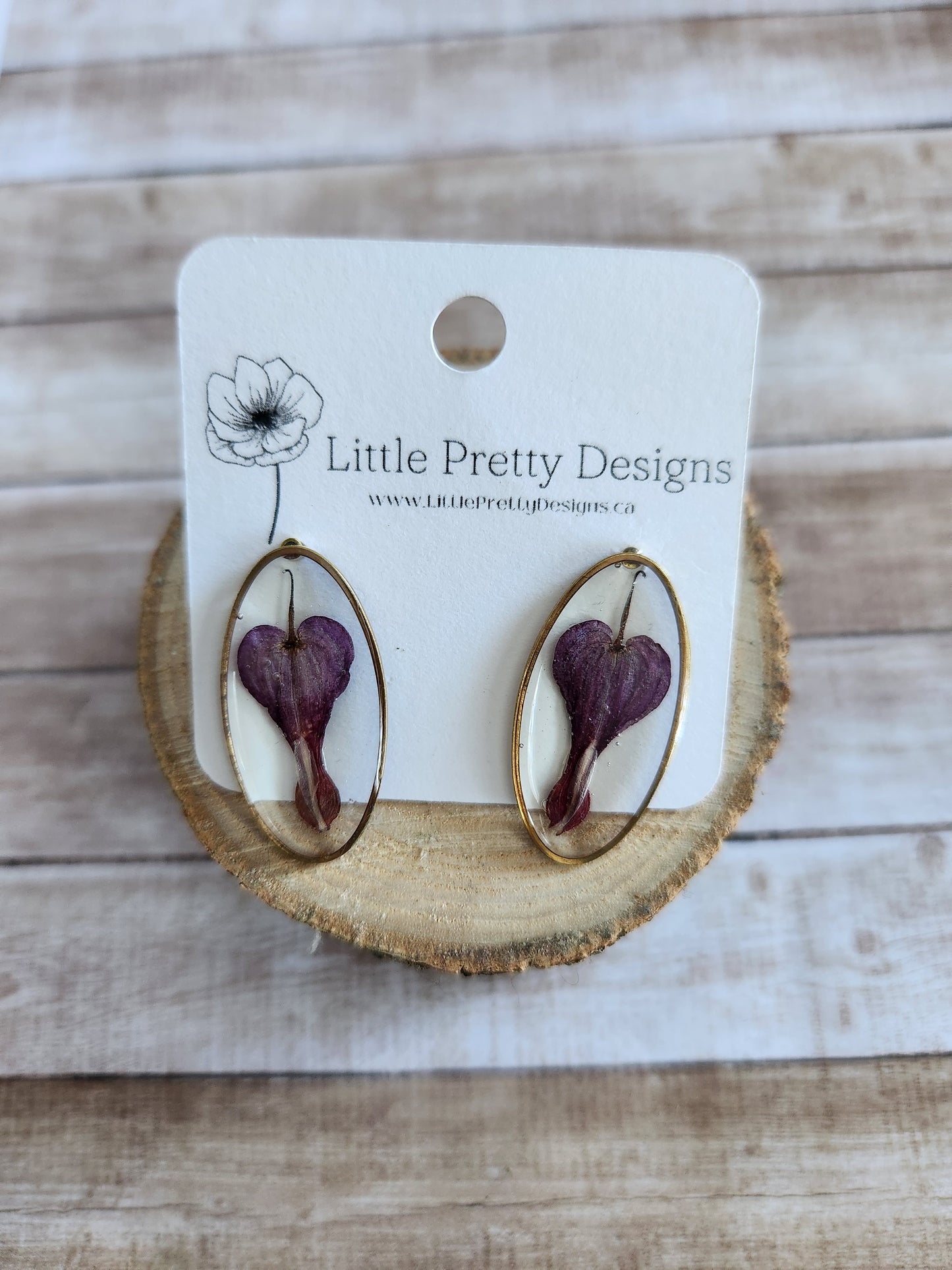 Floral Drop Earrings