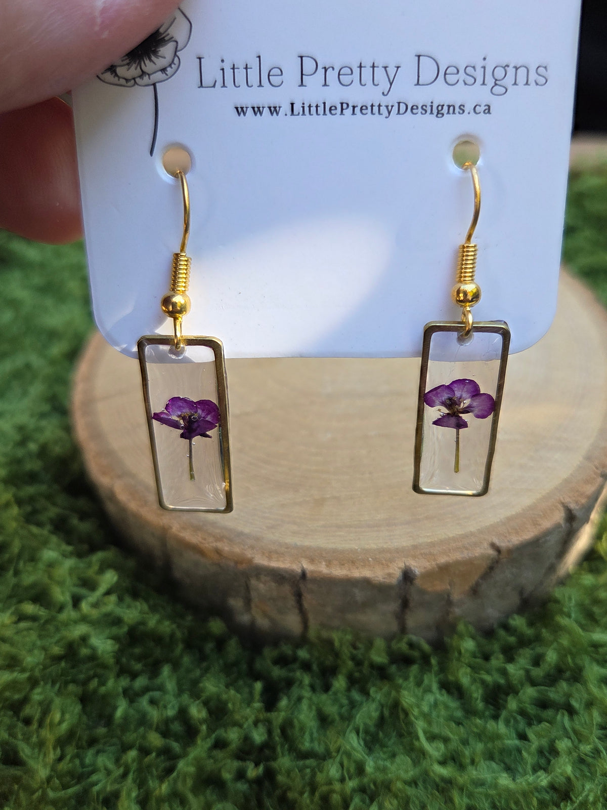 Floral Drop Earrings