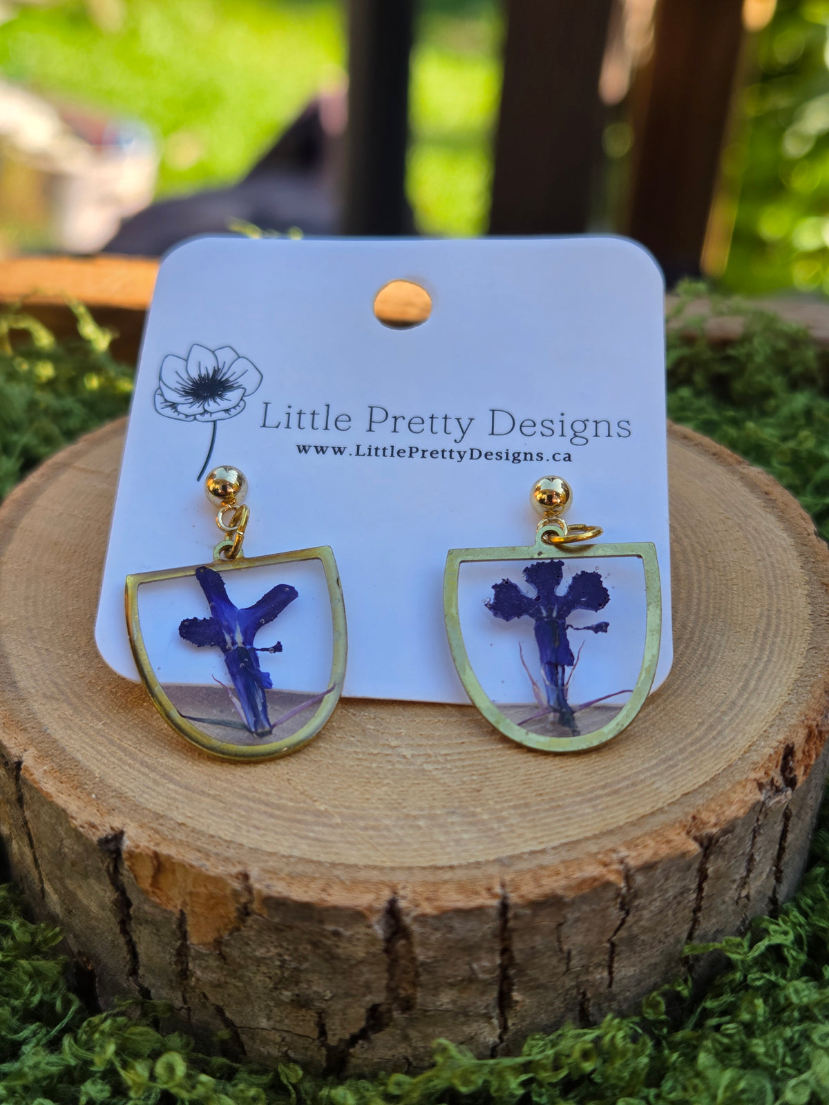 Floral Drop Earrings