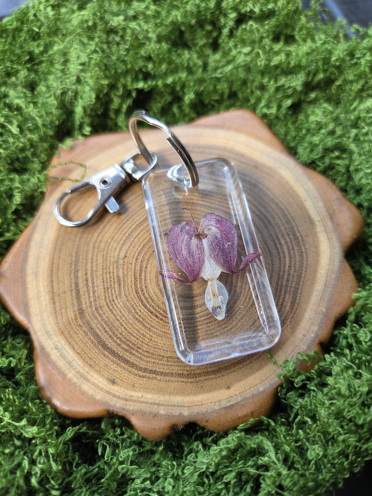 Bleeding Heart Keychain