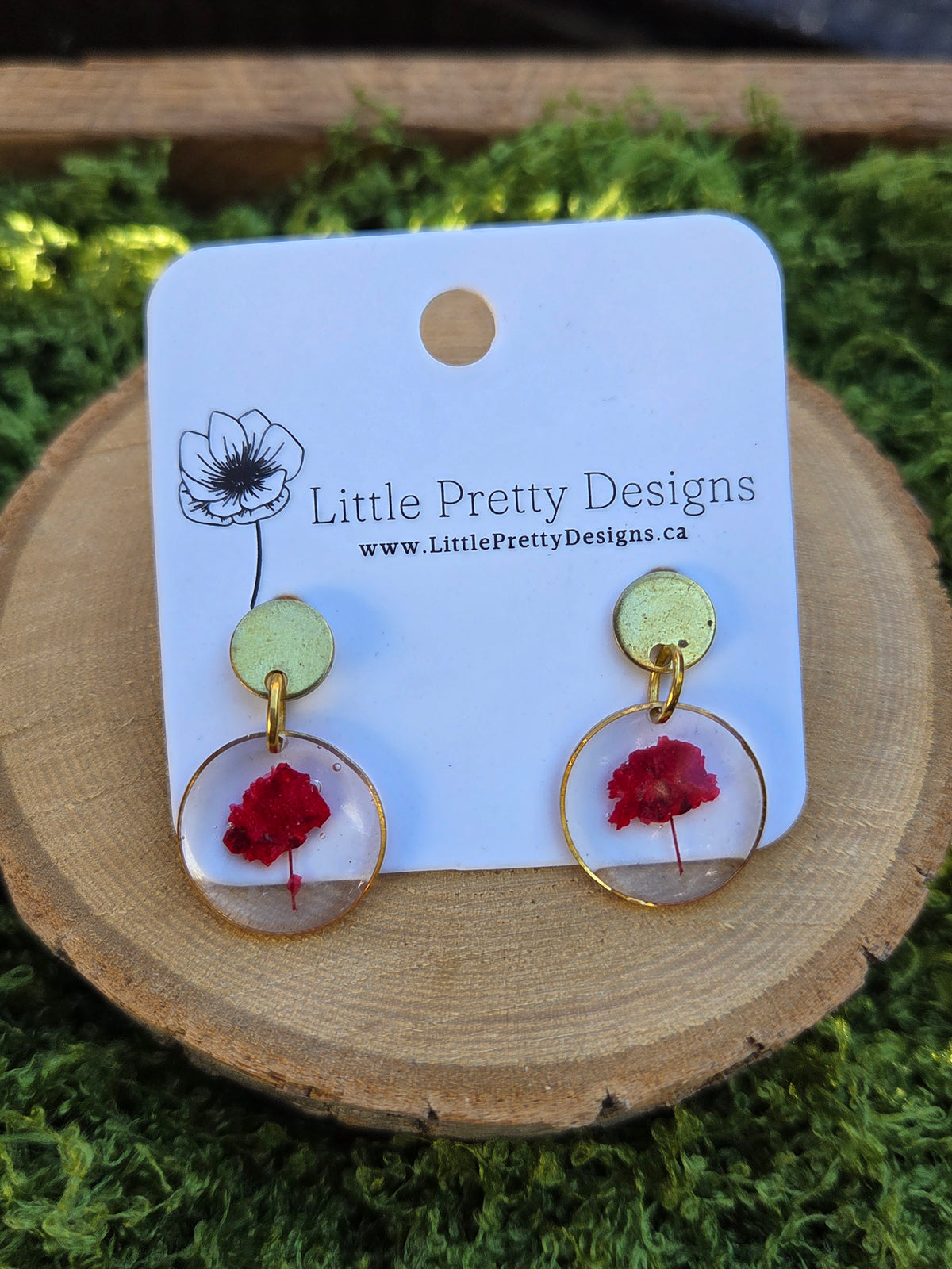 Floral Drop Earrings