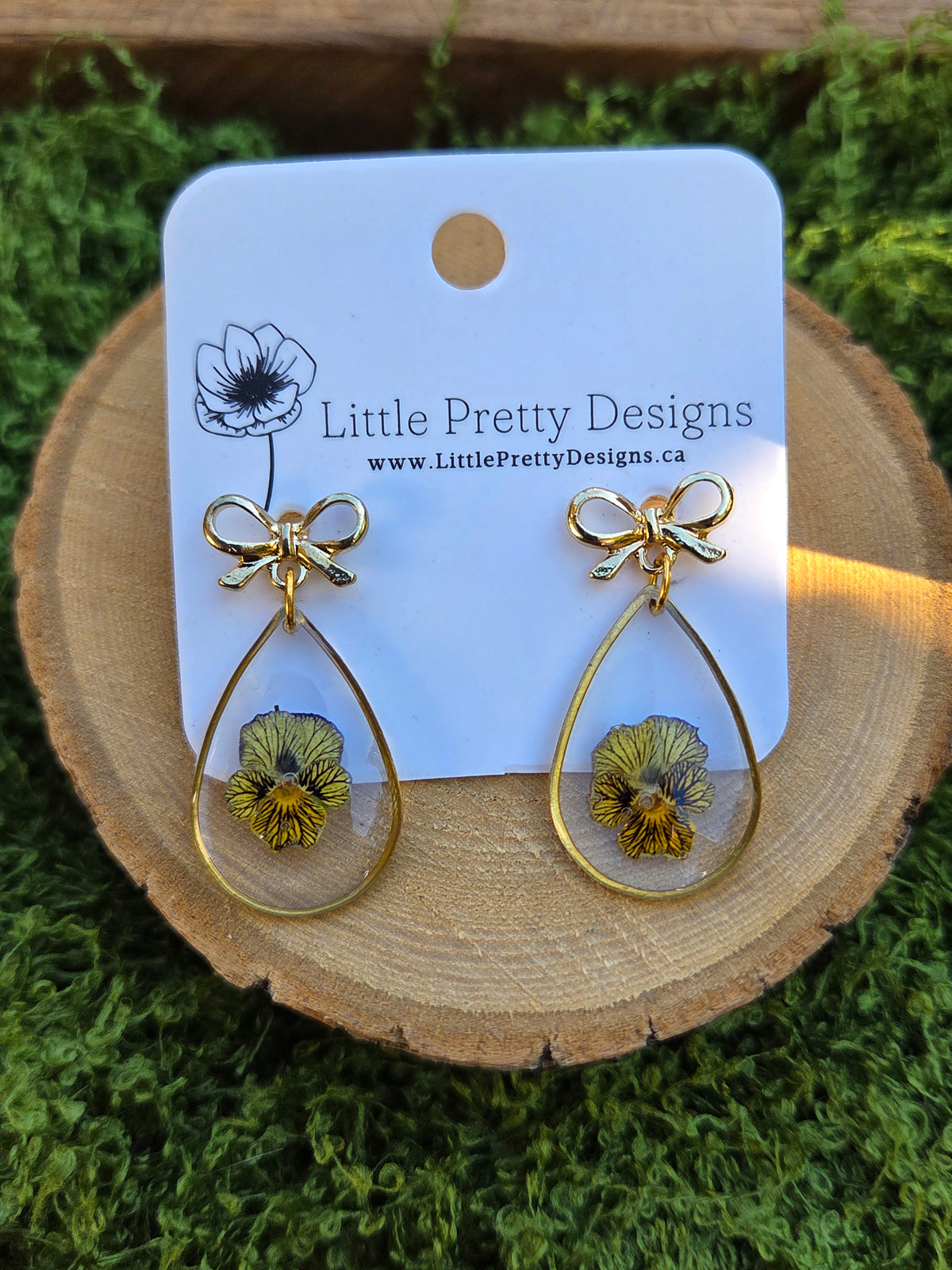 Floral Drop Earrings