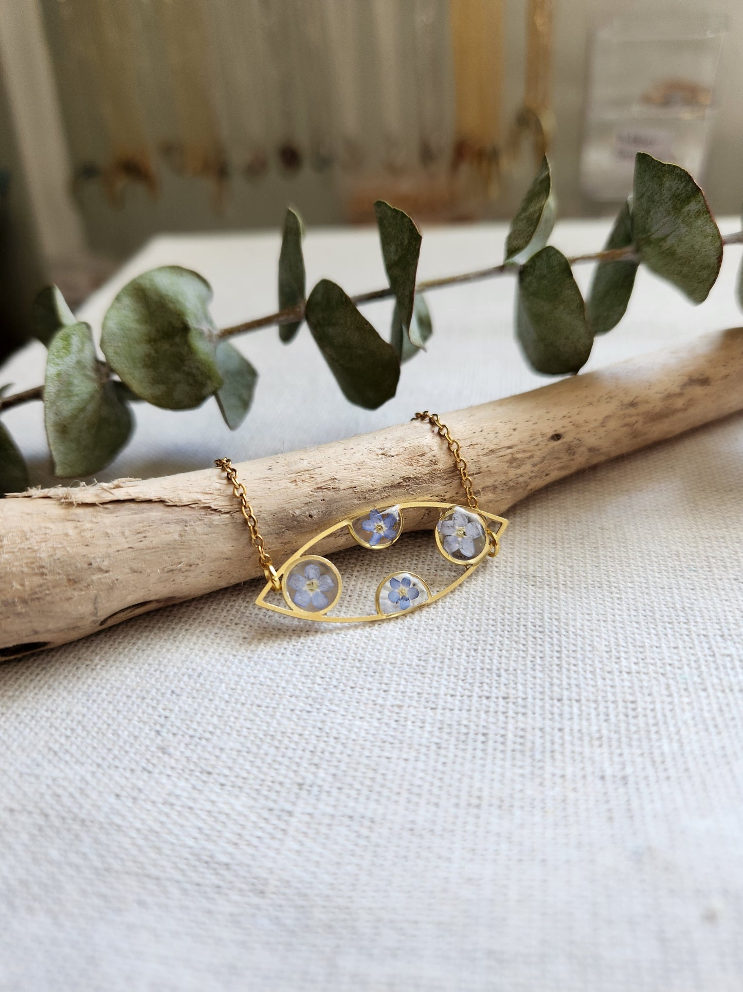 Dainty Floral Necklace