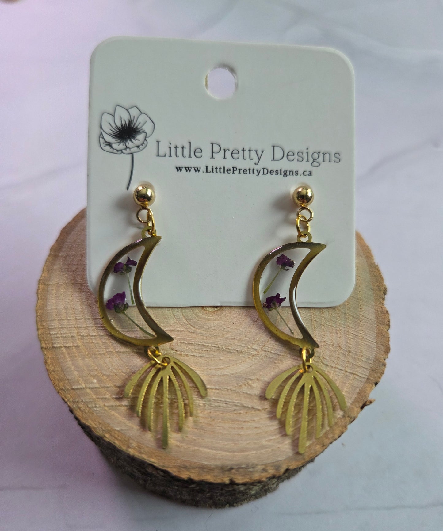 Floral Drop Earrings