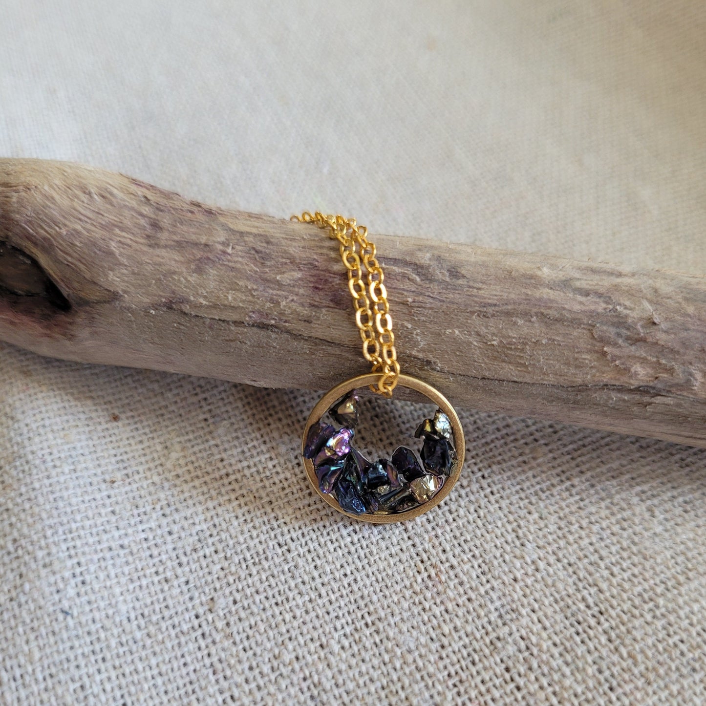 Druzy Inspired Necklace