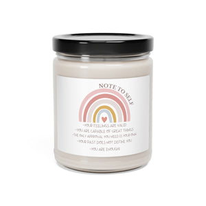 Note To Self Scented Soy Candle, 9oz