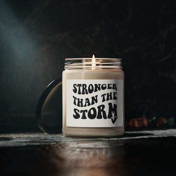 Stronger Than The Storm Scented Soy Candle, 9oz