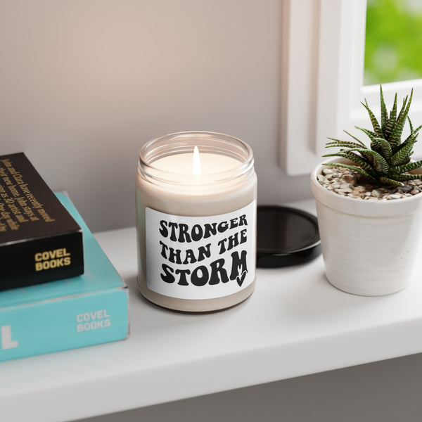 Stronger Than The Storm Scented Soy Candle, 9oz