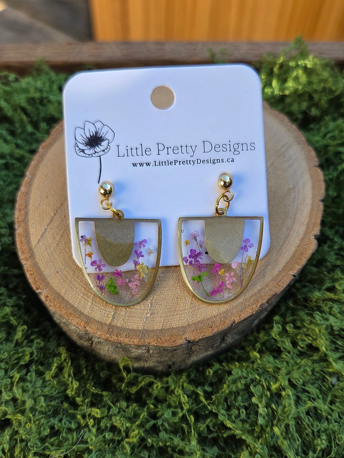 Floral Drop Earrings
