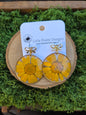 Dainty Floral Drop Earrings