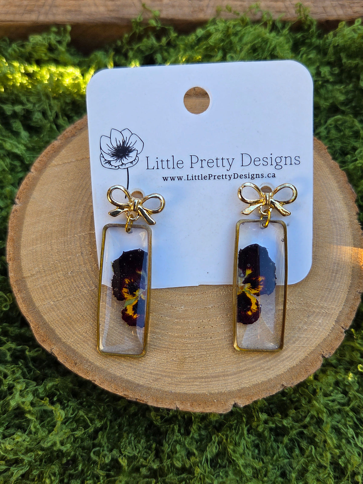 Floral Drop Earrings