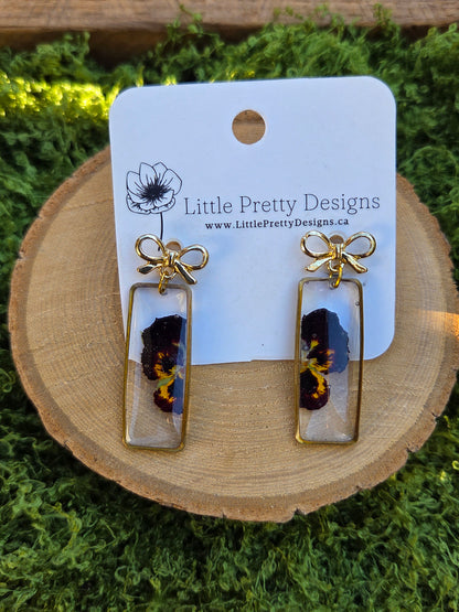 Floral Drop Earrings
