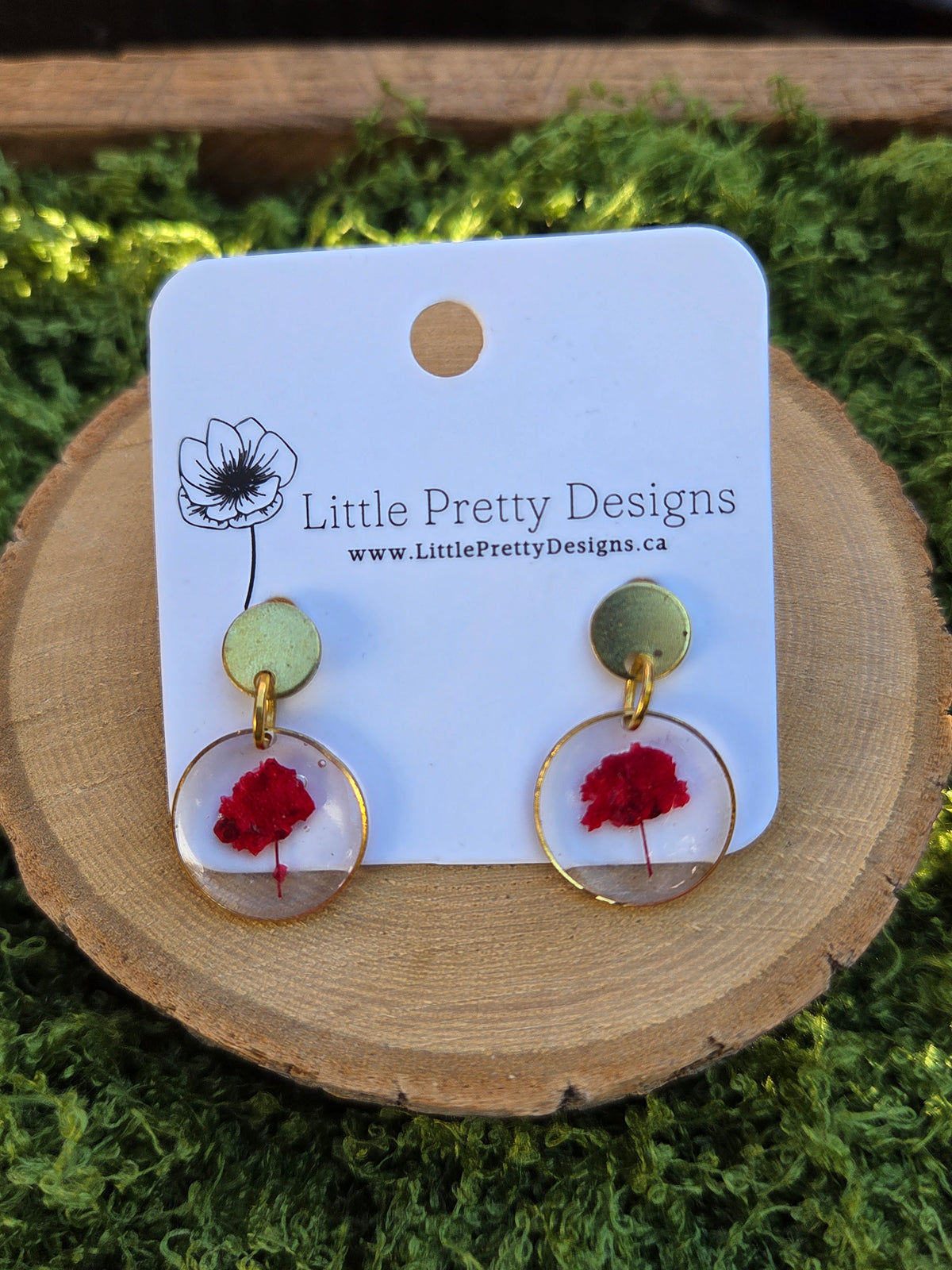 Floral Drop Earrings