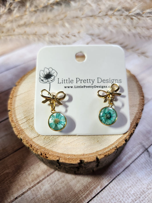 Floral Drop Earrings