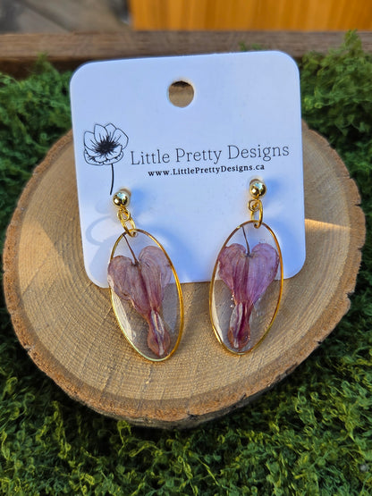 Dainty Floral Drop Earrings