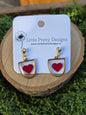 Dainty Floral Drop Earrings