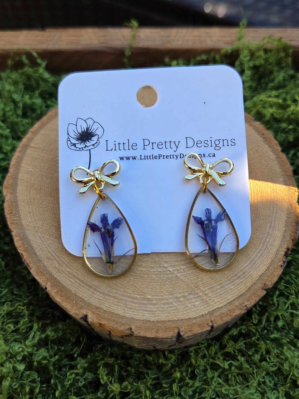 Floral Drop Earrings