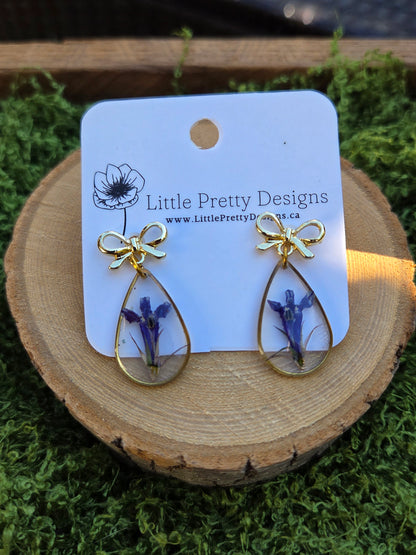Floral Drop Earrings