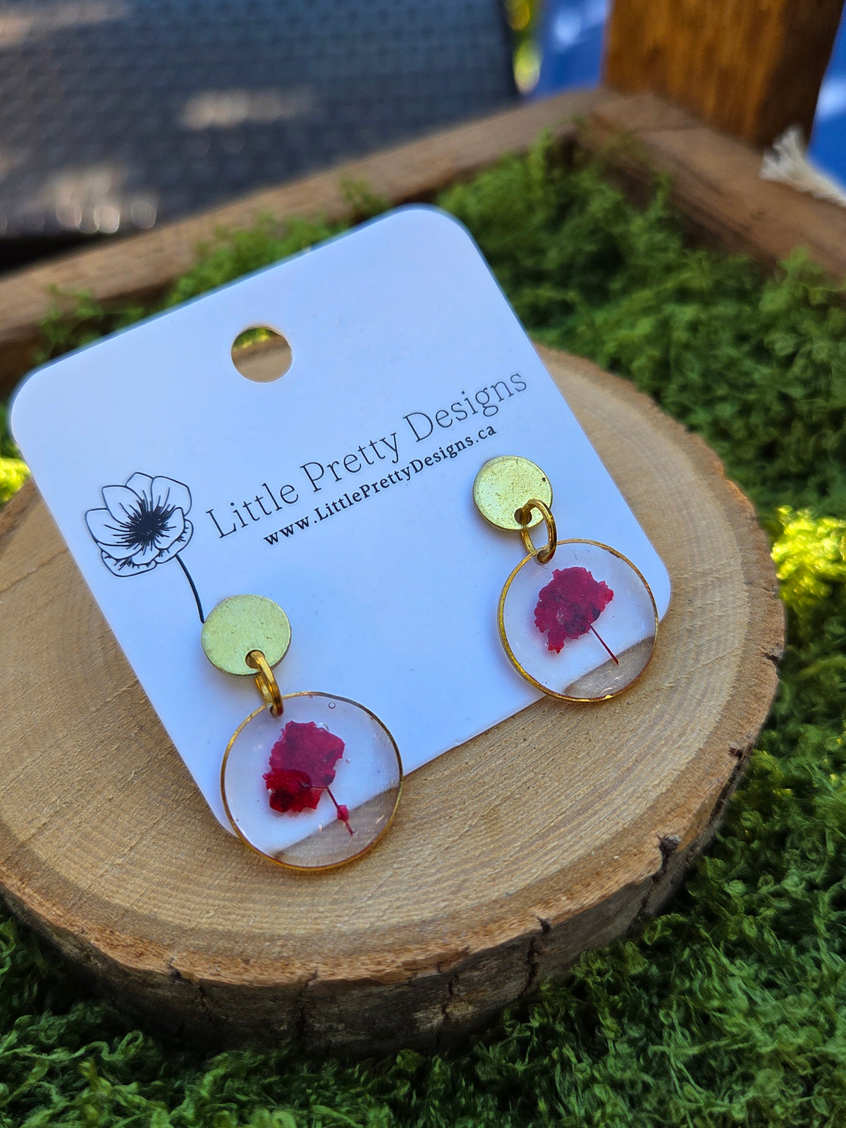 Floral Drop Earrings