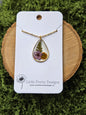 Pressed Flower Necklace