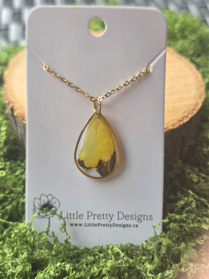 Butterfly wing Necklace
