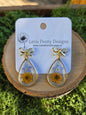 Dainty Floral Drop Earrings