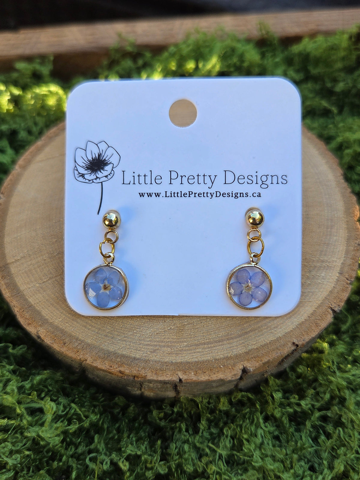 Floral Drop Earrings