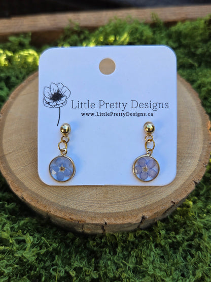 Floral Drop Earrings