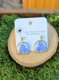 Dainty Floral Drop Earrings