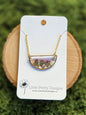 Pressed Flower Necklace