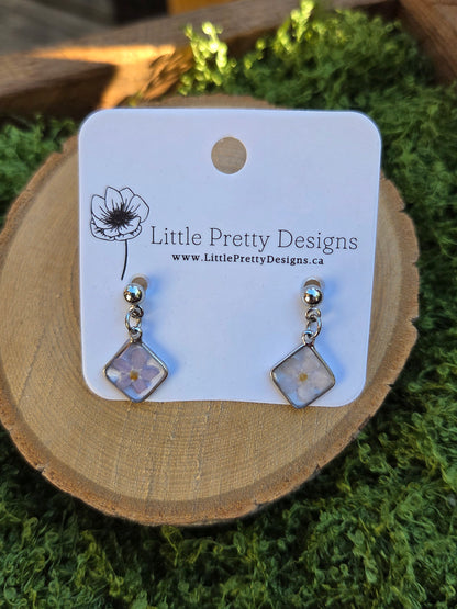 Floral Drop Earrings