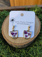 Dainty Floral Drop Earrings