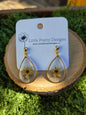 Dainty Floral Drop Earrings