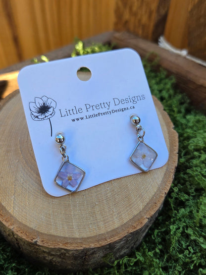 Floral Drop Earrings