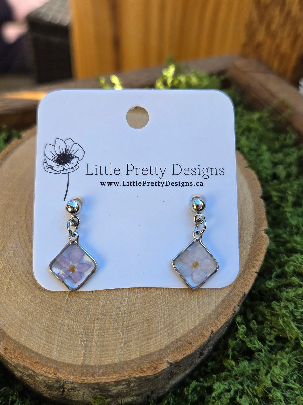 Floral Drop Earrings