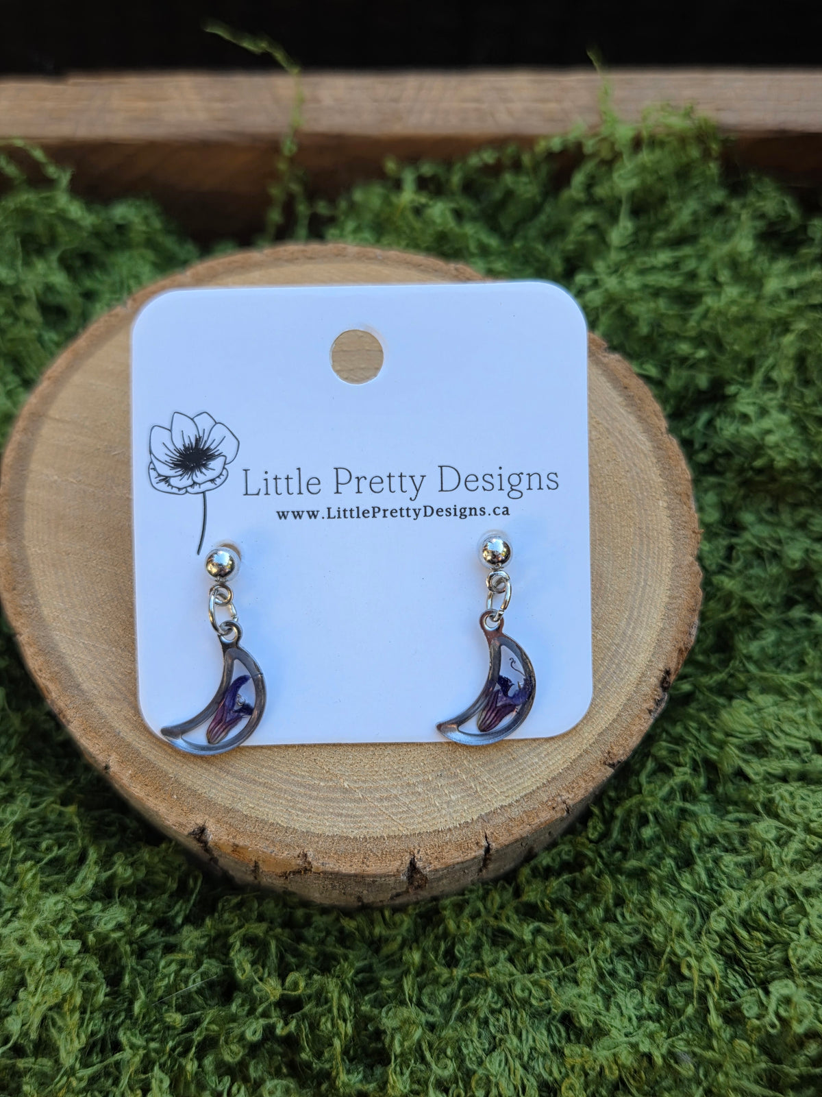 Floral Drop Earrings
