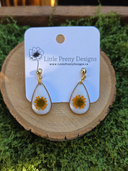 Floral Drop Earrings