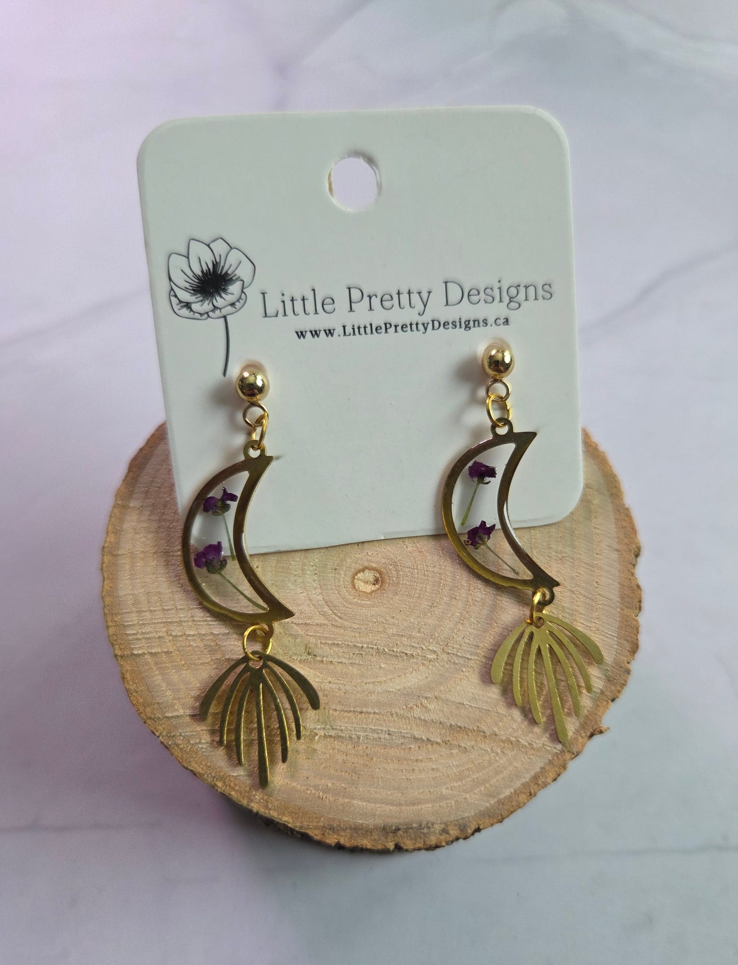 Floral Drop Earrings