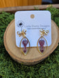 Pressed Flower Earrings