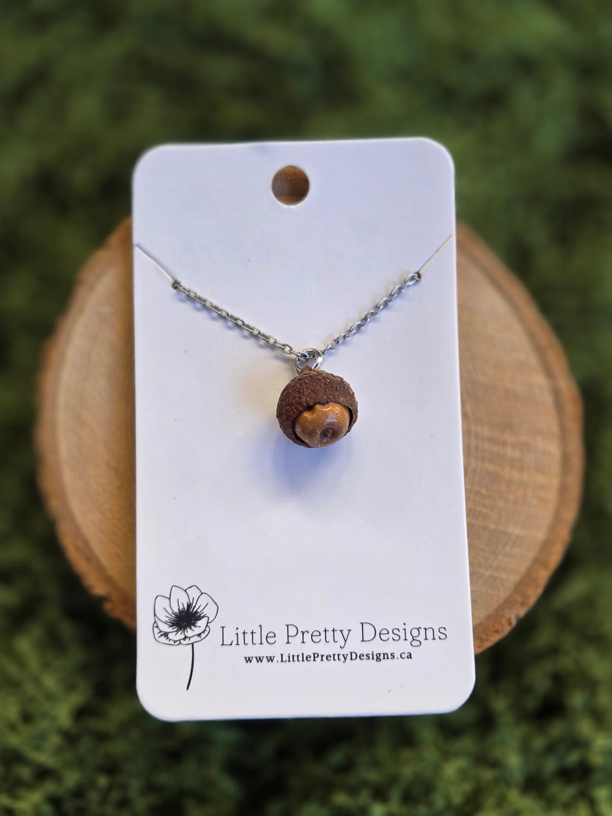 Pressed Flower Necklace
