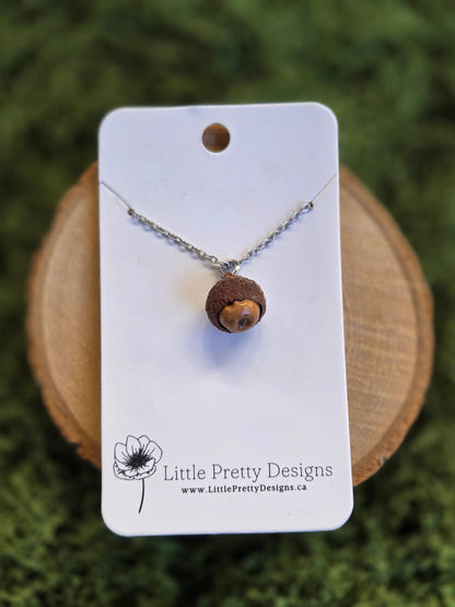 Pressed Flower Necklace