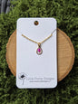 Pressed Flower Necklace