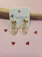Pressed Flower Earrings