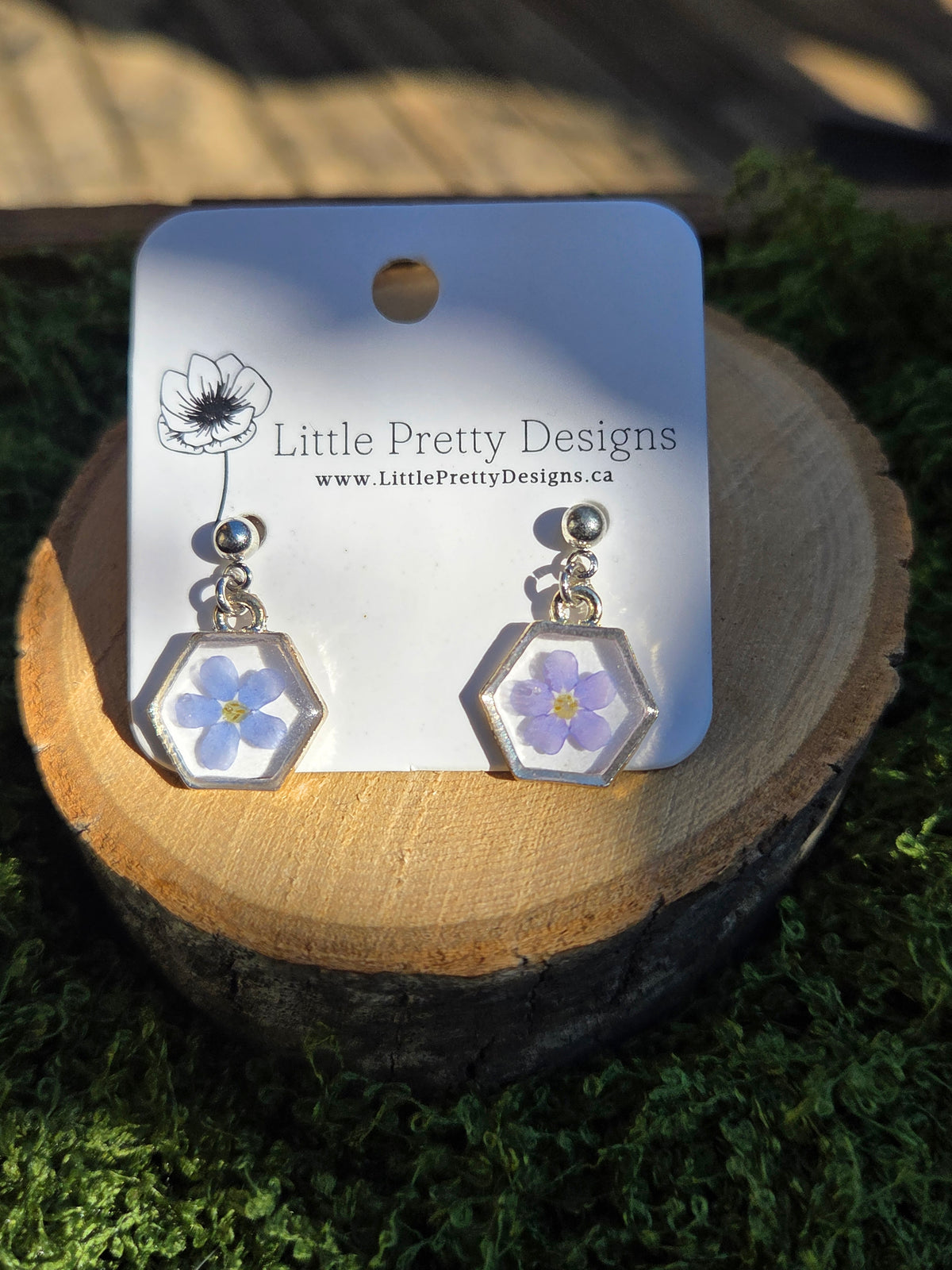 Floral Drop Earrings