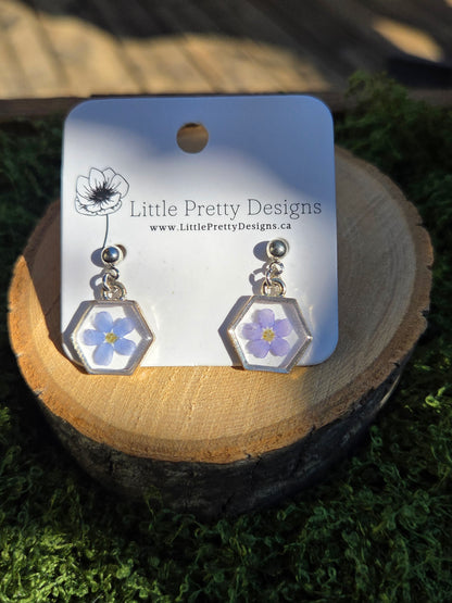 Floral Drop Earrings