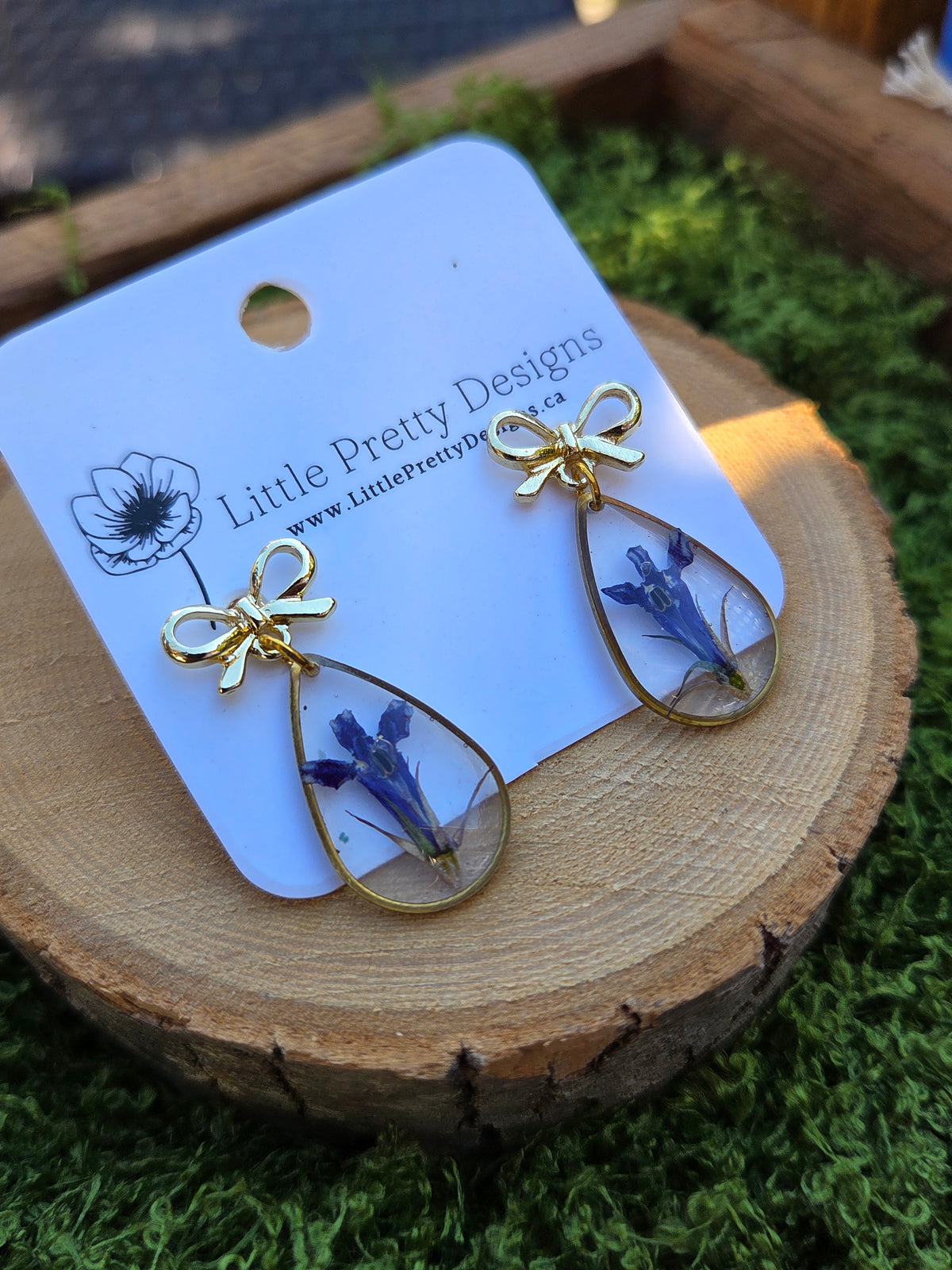 Floral Drop Earrings