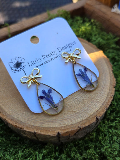 Floral Drop Earrings