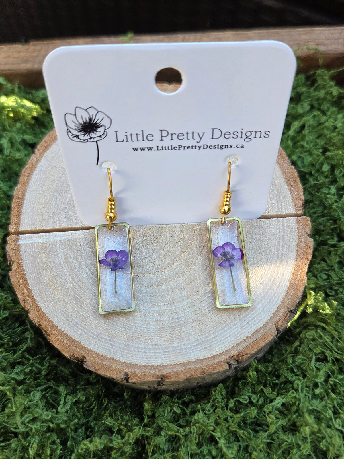 Floral Drop Earrings