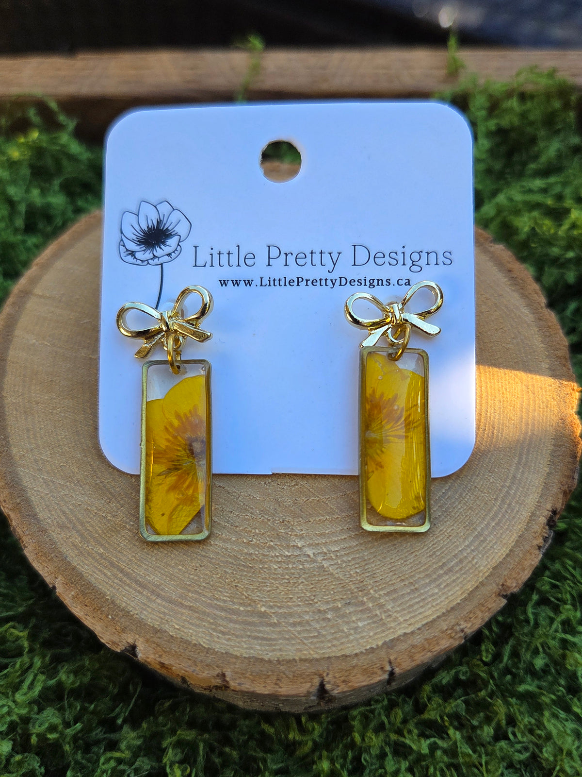 Floral Drop Earrings