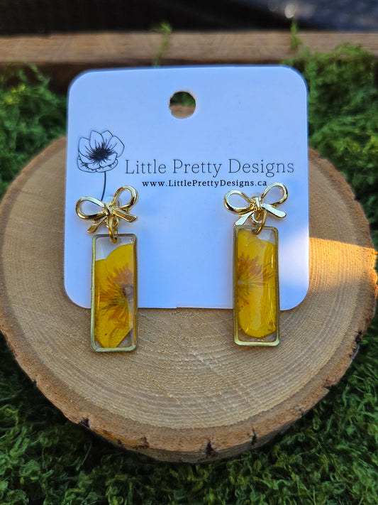 Floral Drop Earrings